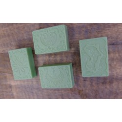 Lemongrass Tea Tree Vegan Soap with Design