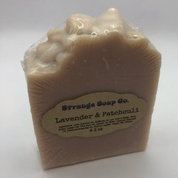 Lavender & Patchouli Essential Oil Artisan Soap